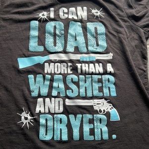 I can load more than a washer and dryer v neck